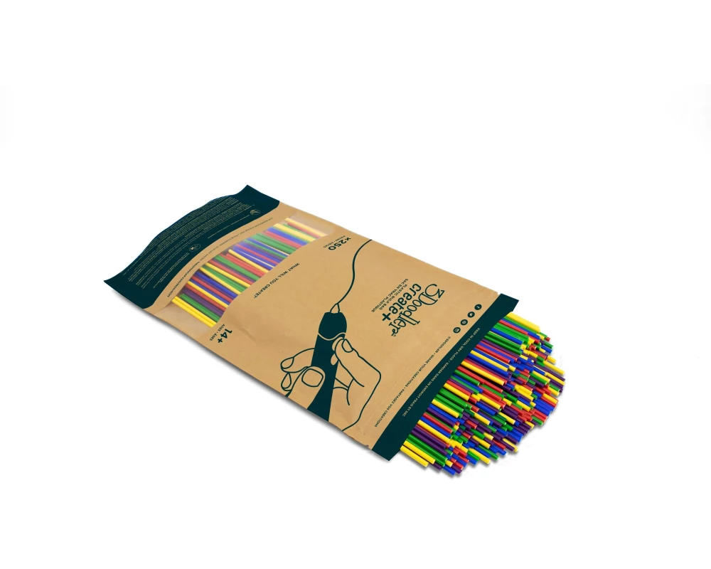 3Doodler 3D Pen Filament Bud & Bloom 250 Stück, Mehrfarbig