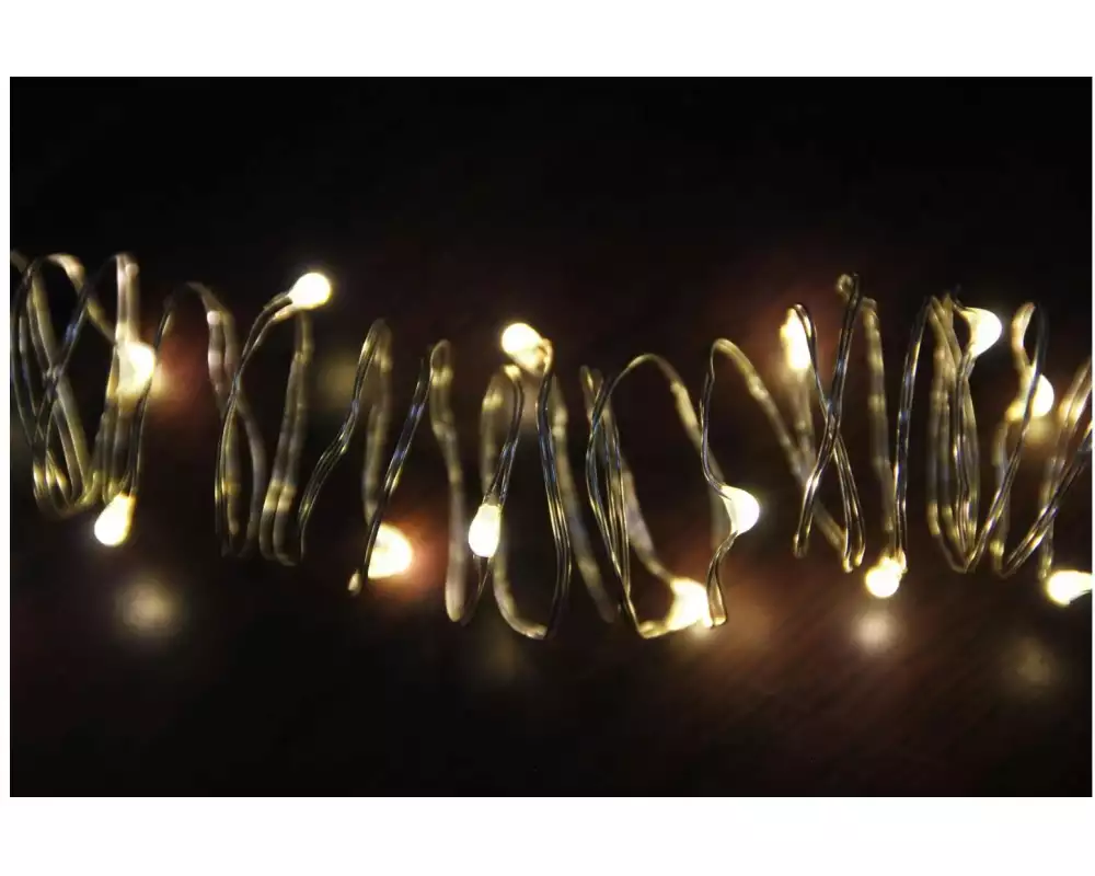Dameco LED Micro Draht Lichterkette, 290 cm
