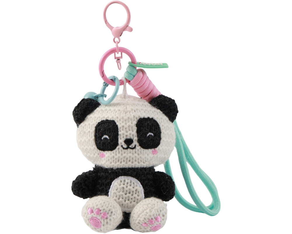 I-TOTAL Schlüsselanhänger gehäkelt XL3451 Panda