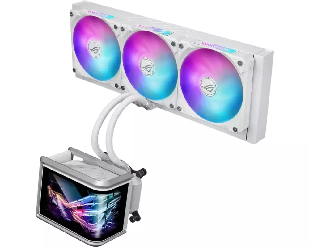 ASUS ROG Wasserkühlung ROG Ryuo IV SLC 360 ARGB White Edition