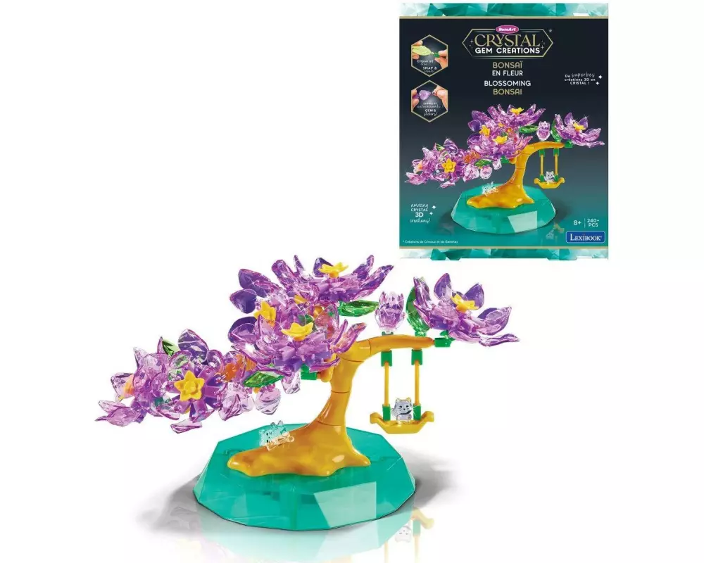 Cra-Z-Art Kreativset Kristallblume Blühendes Bonsai