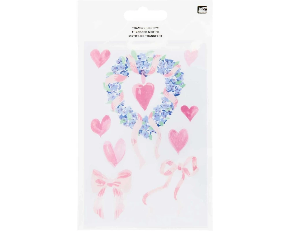 Rico Design Motivsticker Painted Love 63 Stück,