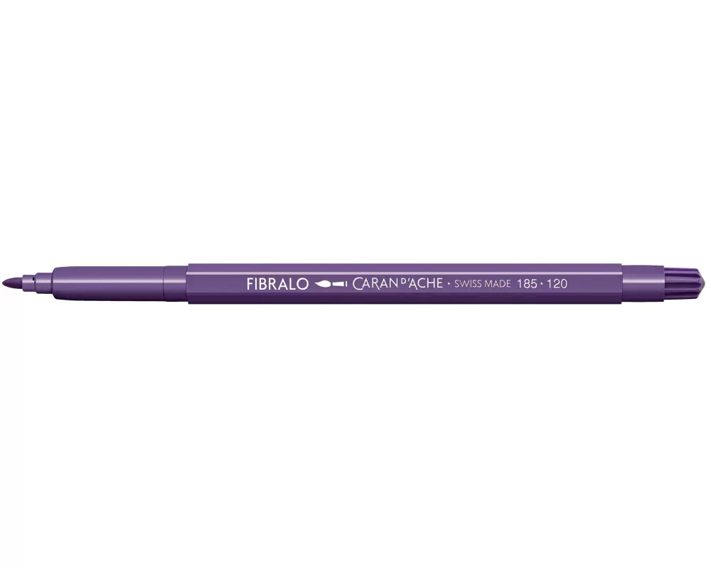 Caran d'Ache Filzstift Fibralo 1 Stück, Violett