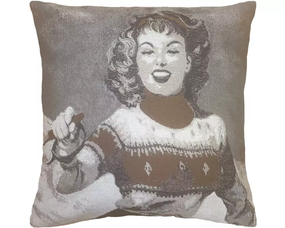 pad Kissenbezug Resort Frau, 50 x 50 cm - Beige