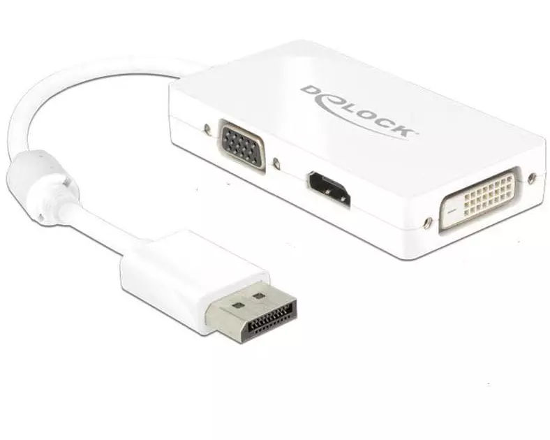 Delock Multiadapter DisplayPort - DVI-D/HDMI/VGA
