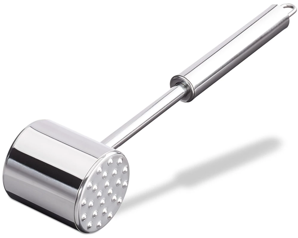 relaxdays Fleischklopfer Silber