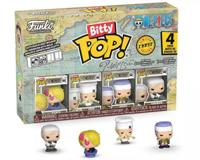 Funko Figur Bitty POP! One Piece 4-er Pack Sanji