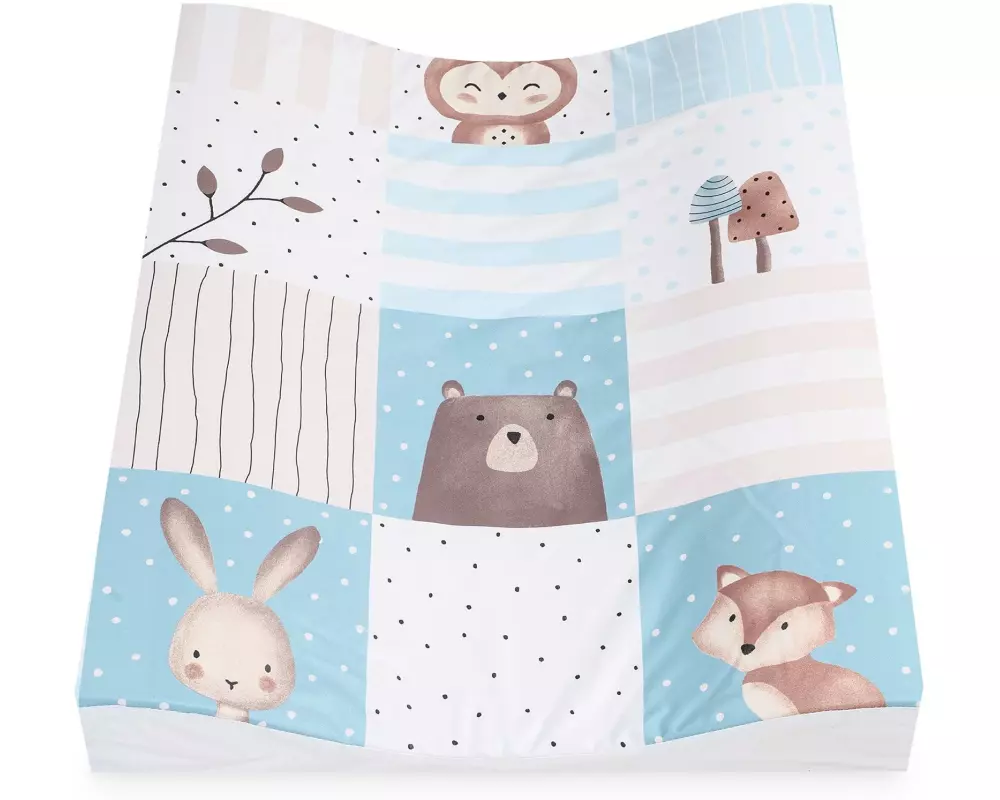 Julius Zöllner Wickelmulde Wave Folie Waldfreunde, 50 x 65 cm