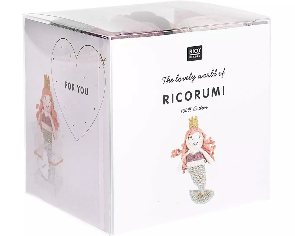 Rico Design Häkelset Creative Ricorumi Meerjungfrau