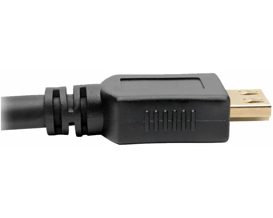 EATON TRIPPLITE High-Speed HDMI Cable, Gripping Connectors, 4K, M/M, Black, 10ft. 3.05m