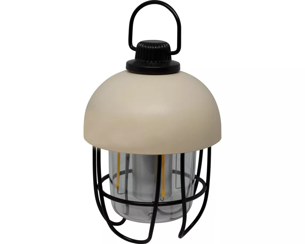 Eurotrail Tivo Akku-Tischlampe Elfenbein