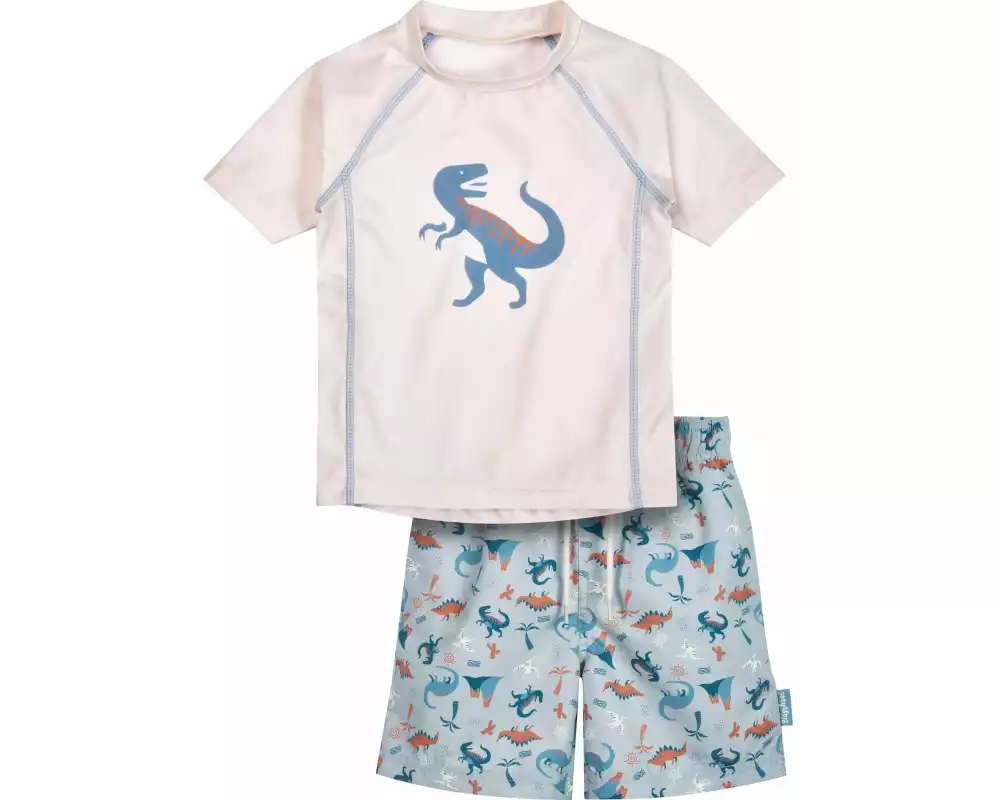 Playshoes Playshoes UV-Badeset kurzarm Dino Gr. 110-116