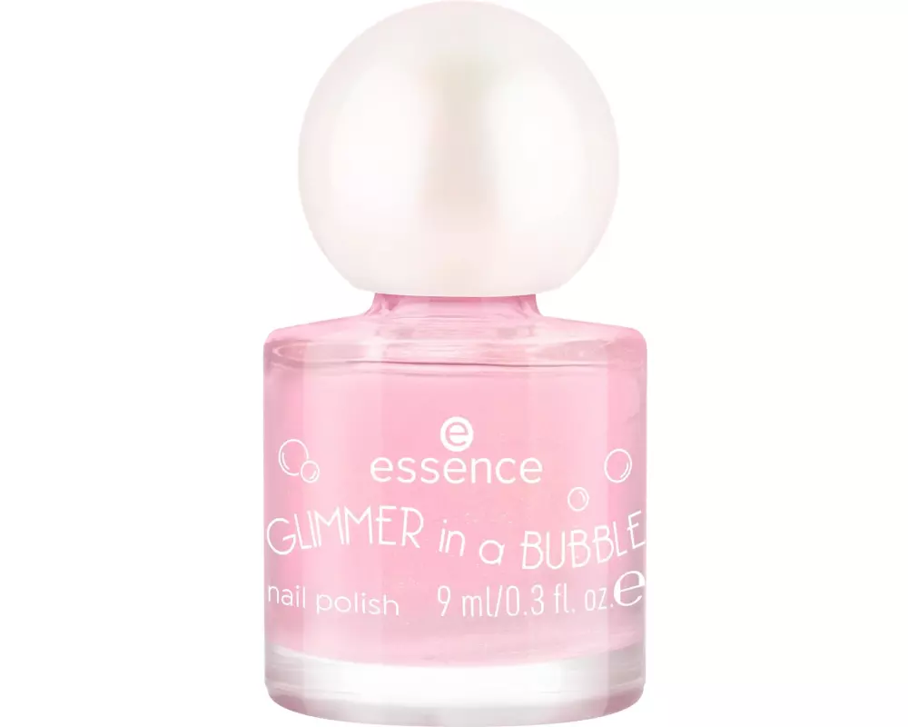 essence Nagellack Glimmer in a Bubble 01 Glaze In A Haze