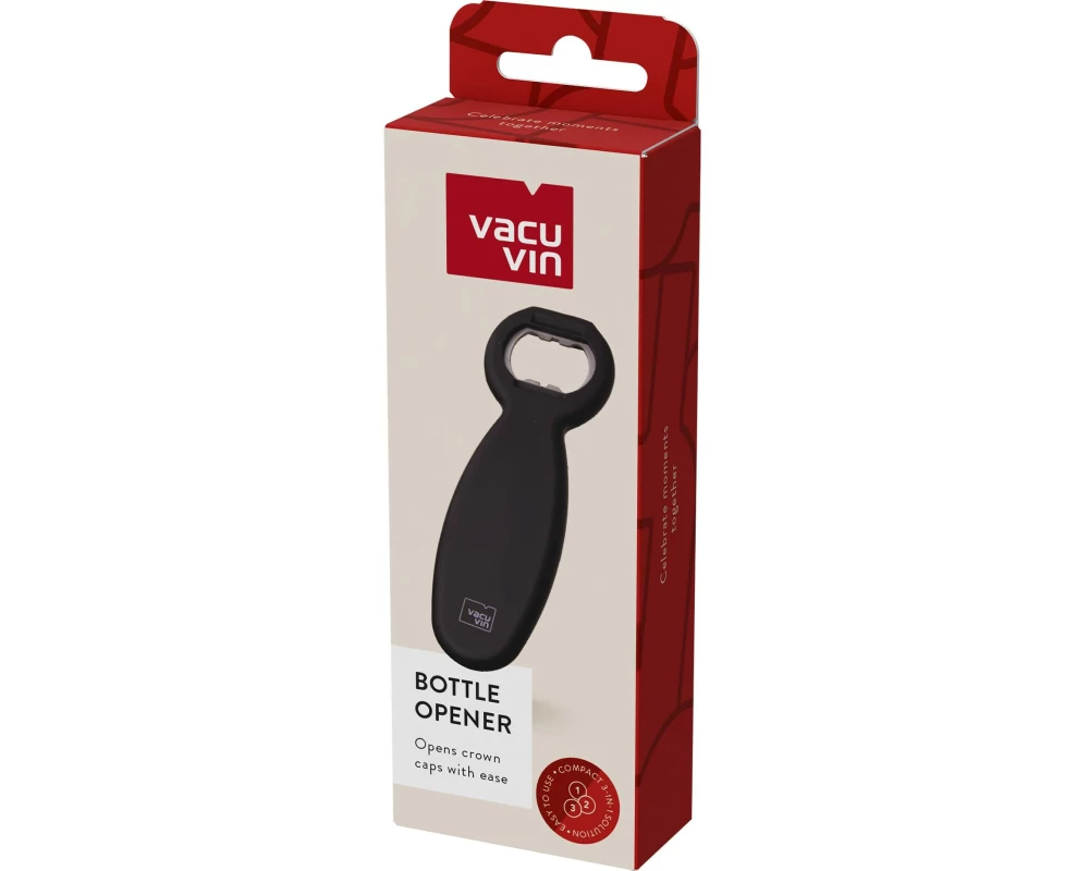 Vacuvin Flaschenöffner Flaschenöffner Schwarz
