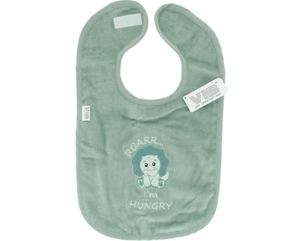 Very Important Baby Lätzchen Dinosaurier Grün 38 x 22 cm