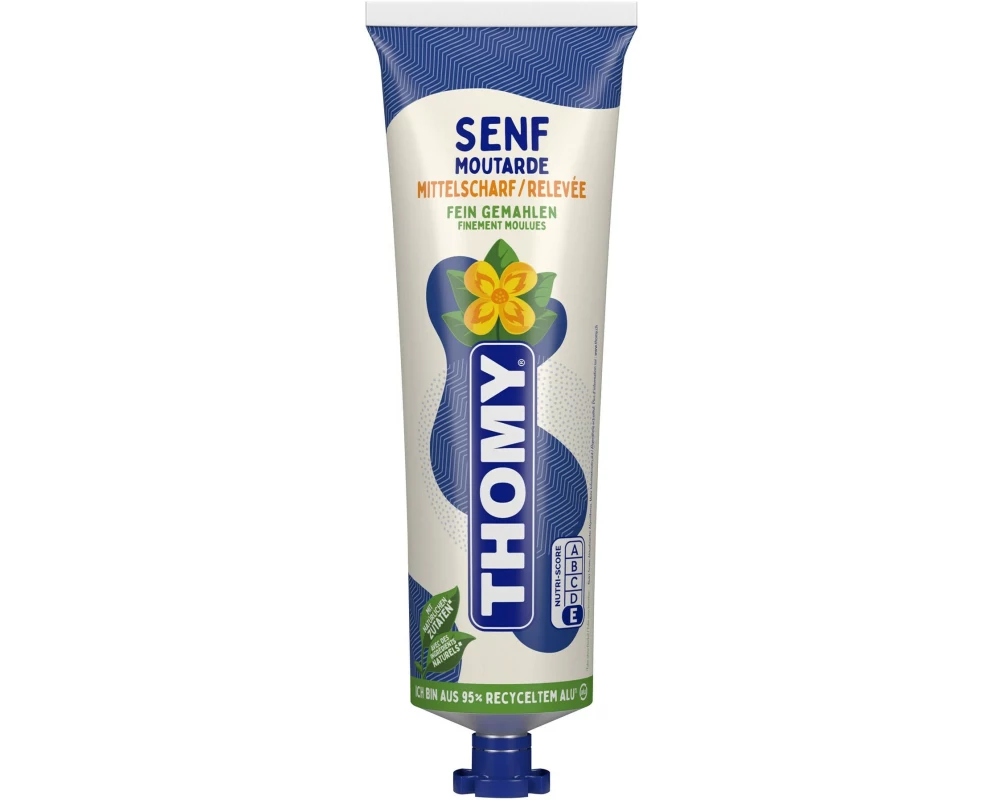 Thomy THOMY Mustard Mildly Hot Tube CH 300 g