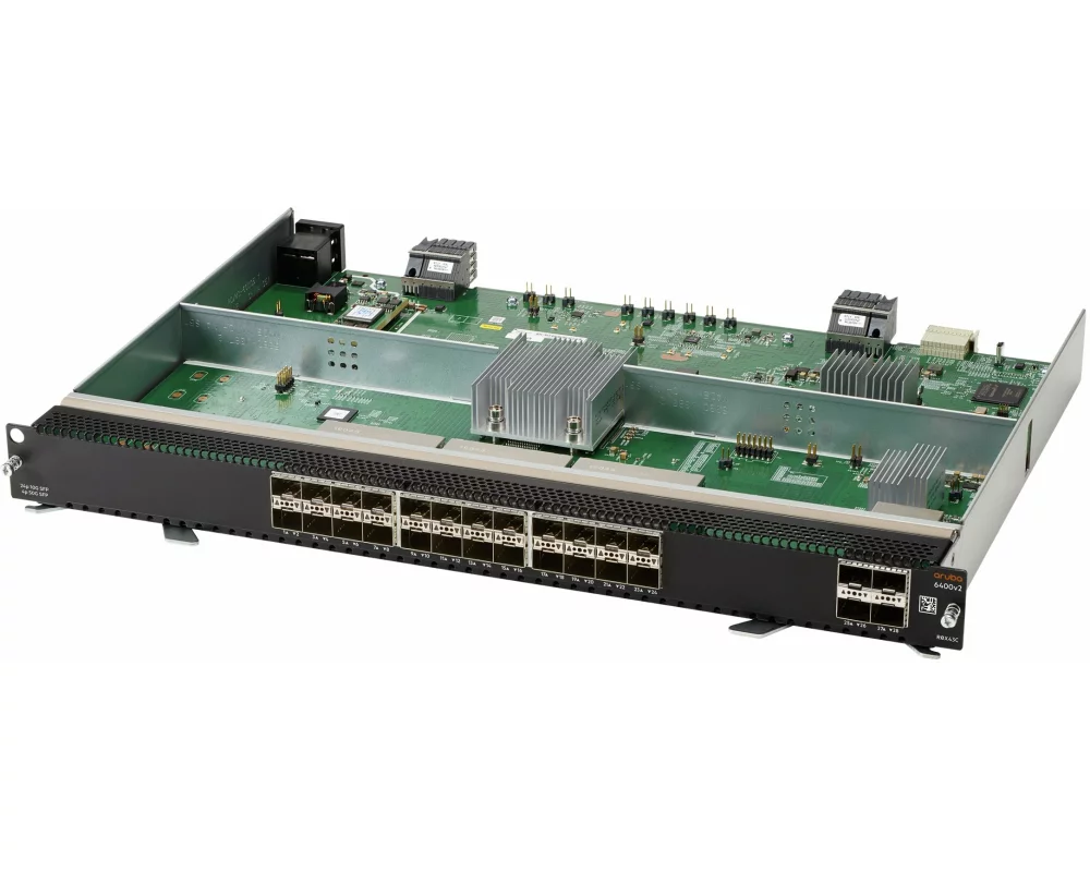 HPE Aruba 6400 v2 Module, 24 Port SFP+ and 4 Port SFP56