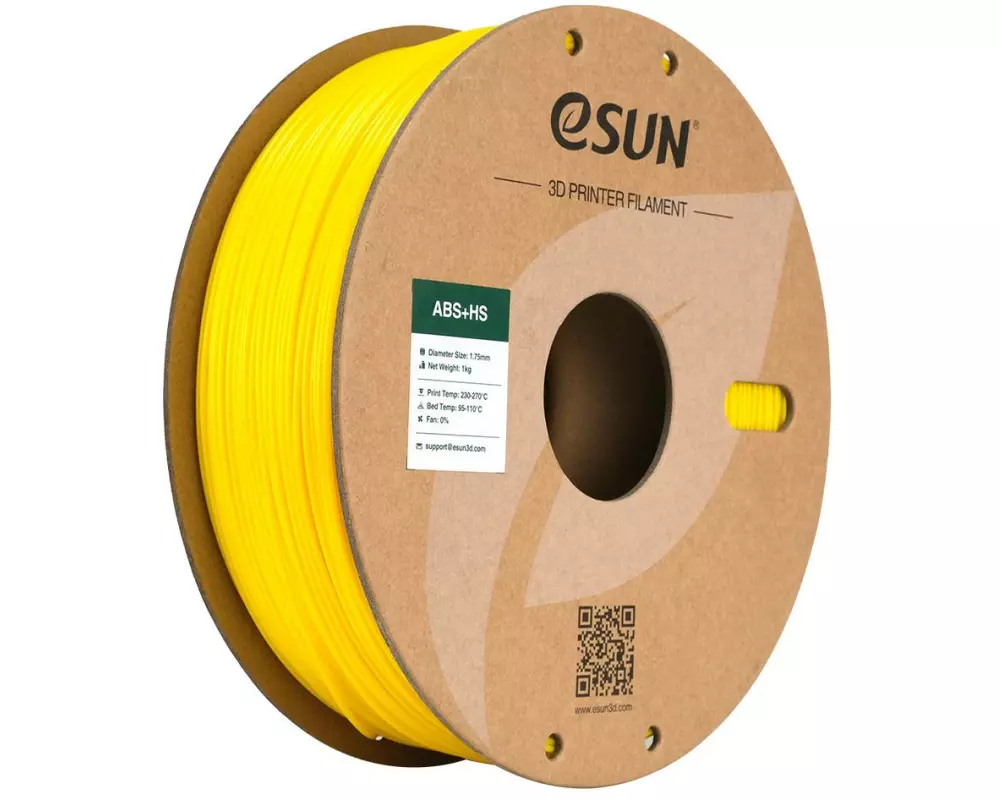 eSun Filament ABS+ HS Gelb 1.75 mm 1 kg