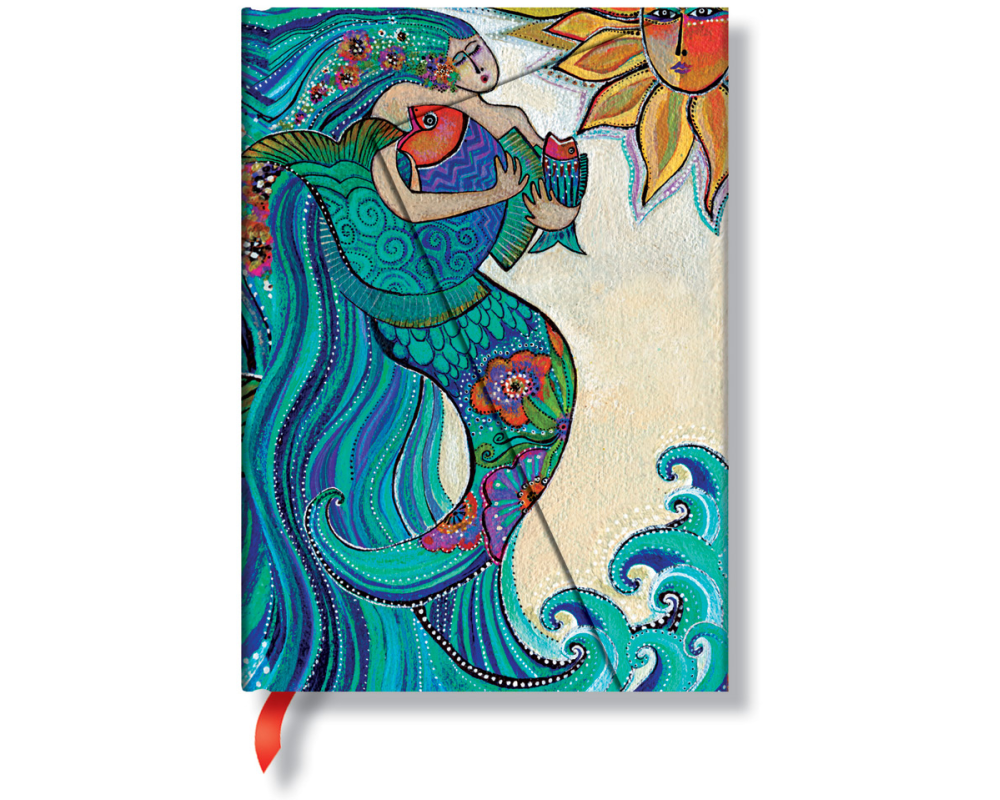 PAPERBLANKS Notizbuch Midi PB2236-7 Meereslied, liniert