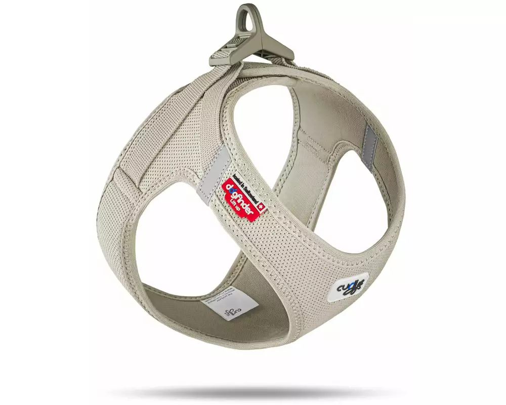 curli Geschirr Vest Air-Mesh 3XS, Light-Tan