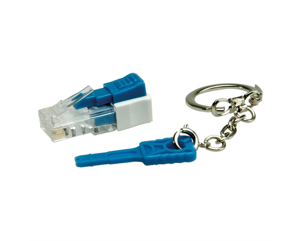 ROLINE Modular Stecker RJ-45, verschliessbar