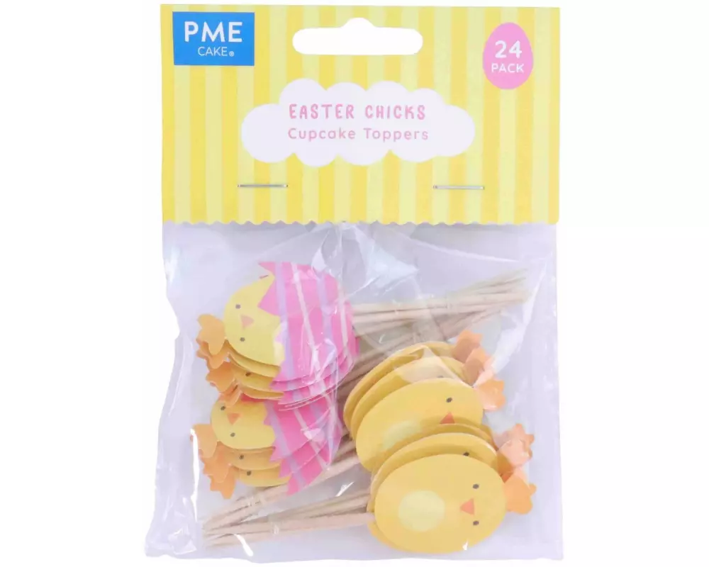 PME Cupcake Topper Küken 24 Stück