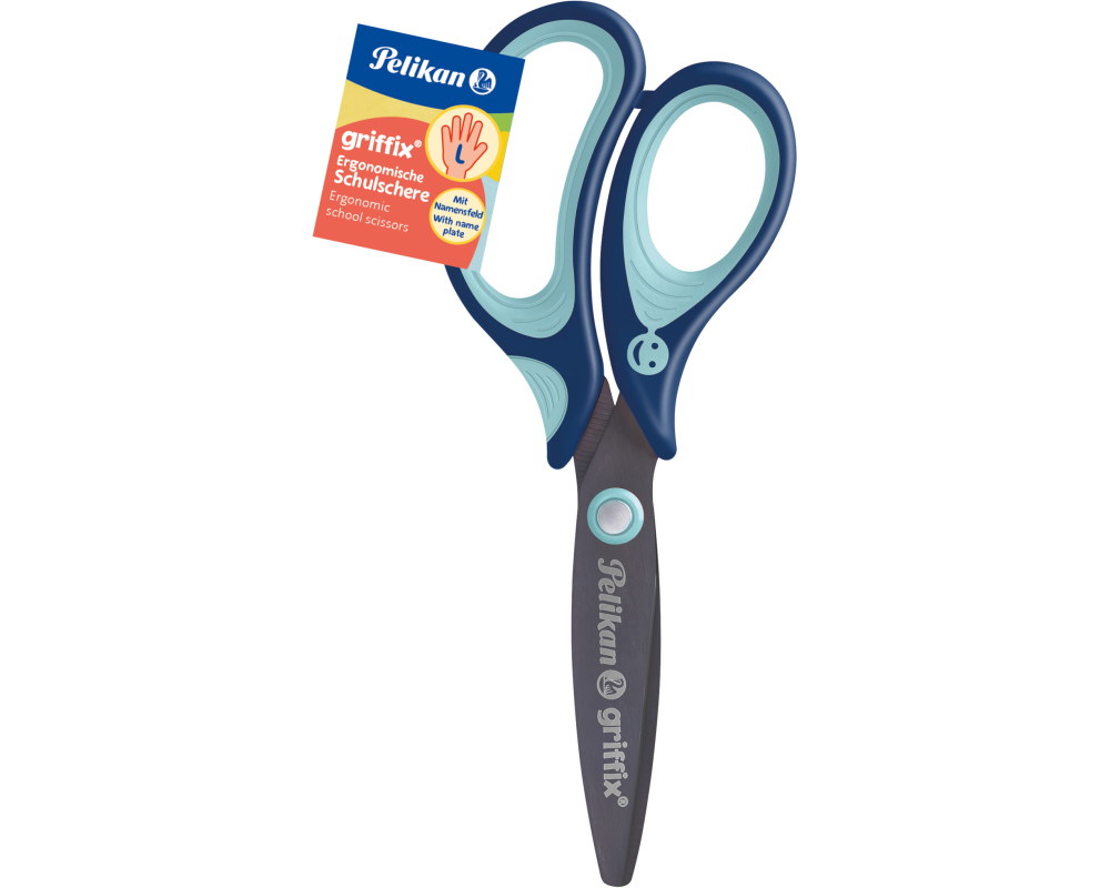 PELIKAN griffix Schere Blau 803656 Linkshänder