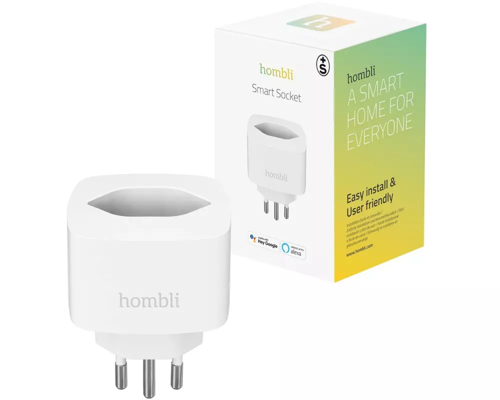 hombli Smart Socket CH, Weiss