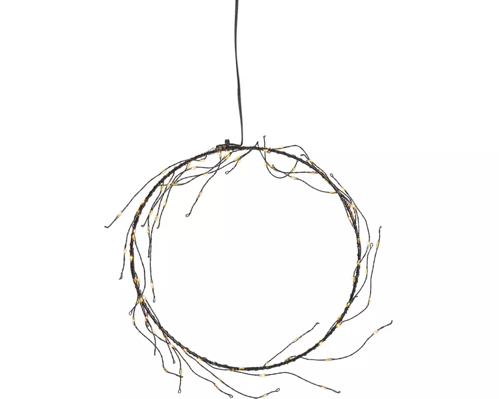 Star Trading LED-Weihnachtskranz Nike 35 cm Ø Indoor