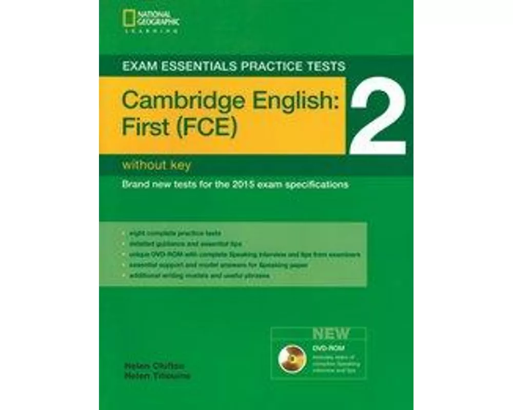 Exam Essentials Practice Tests: Cambridge English First 2 with DVD-ROM