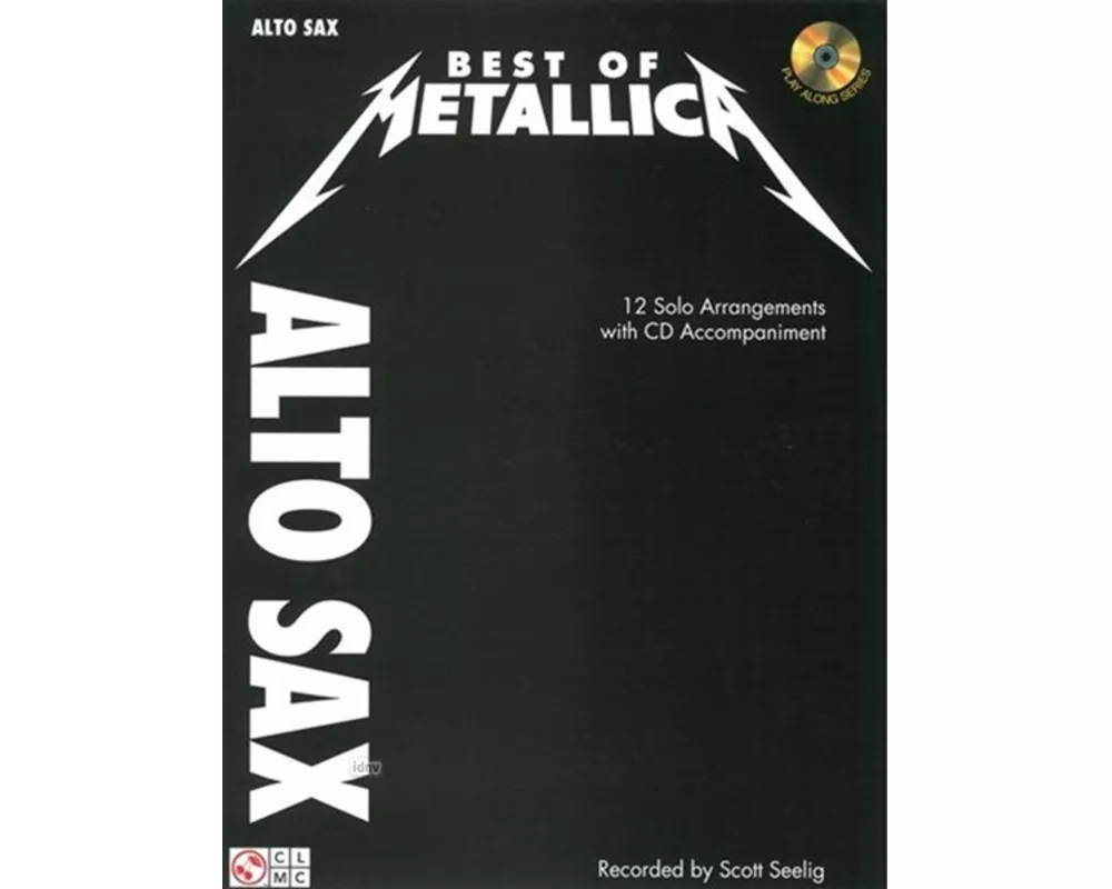Best of Metallica - Instrumental Solos for Alto Sax Book/Online Audio