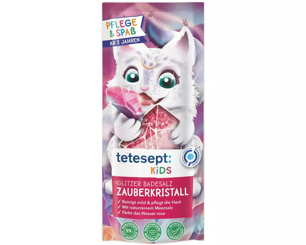 tetesept Kinder Badesalz Zauberkristall 40 g