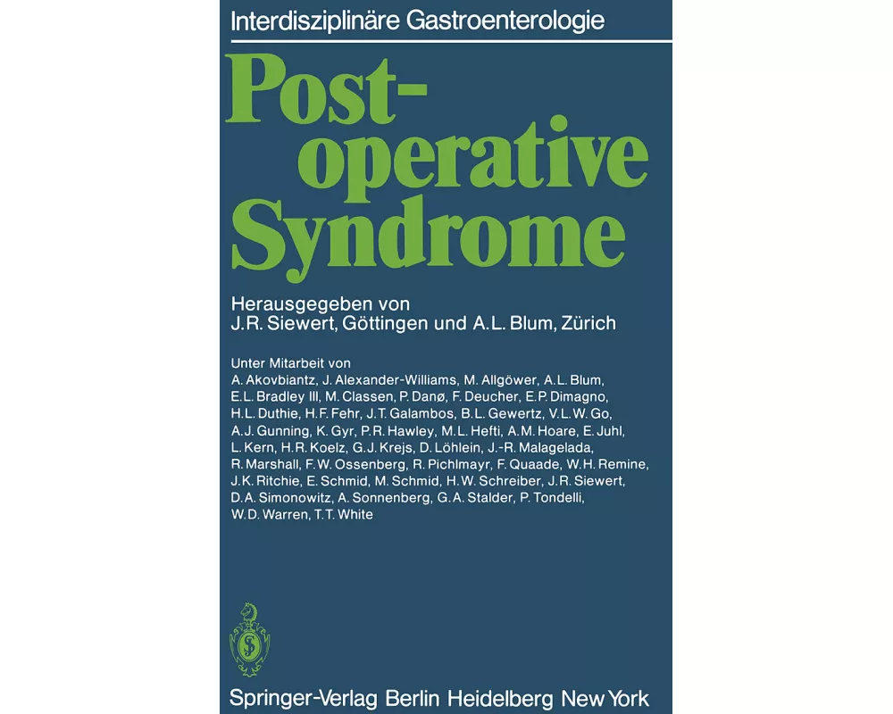 Postoperative Syndrome