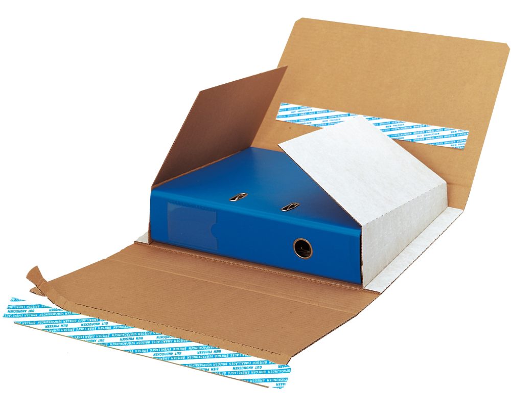 BRIEGER Verpackung Ordnerstar 66280 weiss/braun 32,1x29,7x/7,5c