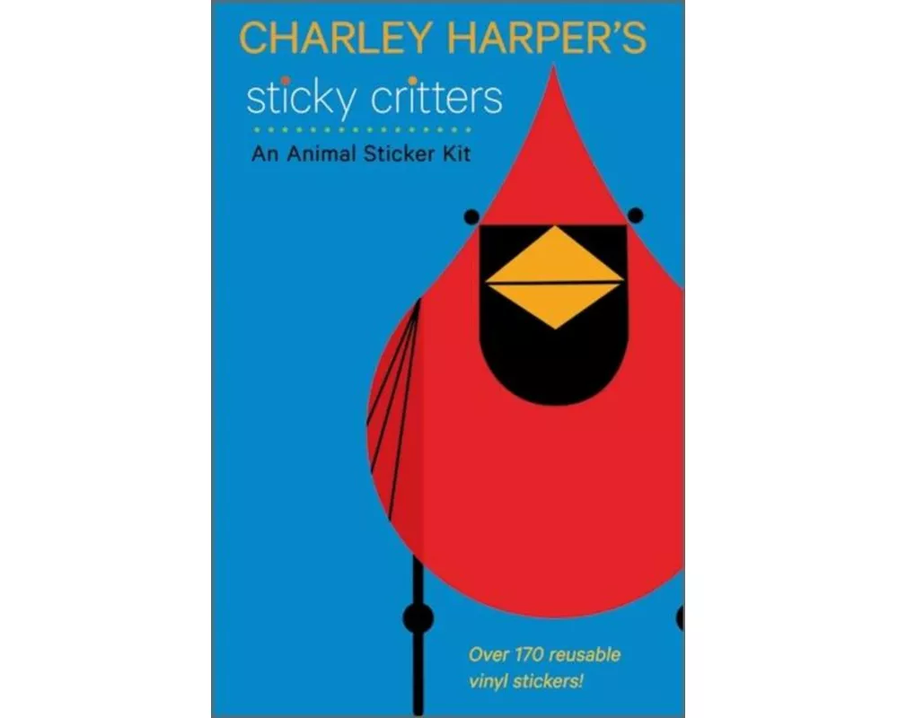 Charley Harper's Sticky Critters an Animal Sticker Kit