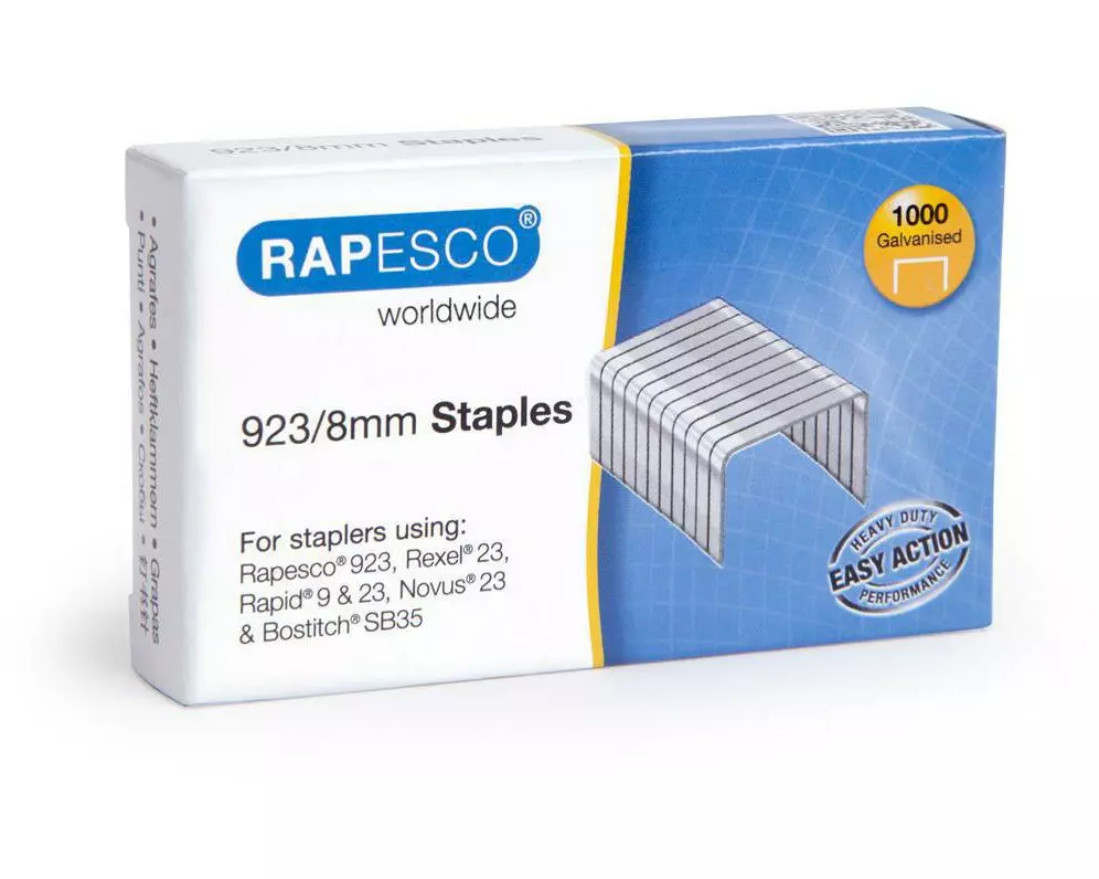 Rapesco Heftklammer 923/8 mm 1000 Stück