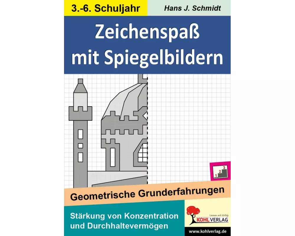 Zeichenspaß mit Spiegelbildern