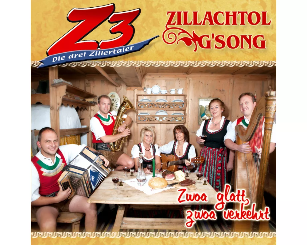 Zwoa glatt,zwoa verkehrt