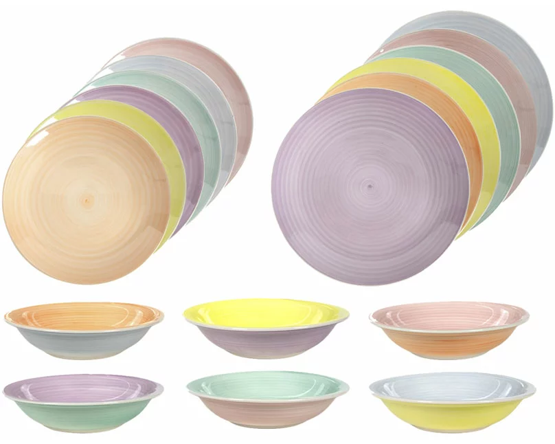 Tavola Geschirrset pastell 18teilig