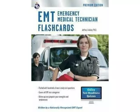 EMT Flashcard Book + Online