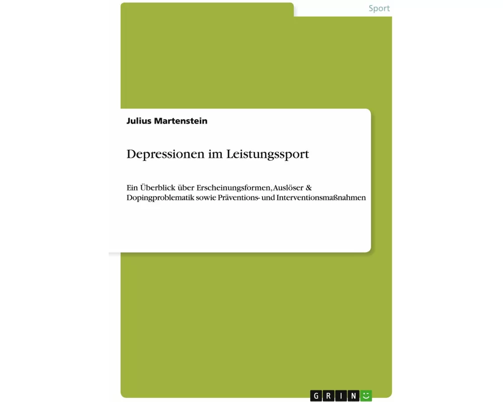 Depressionen im Leistungssport