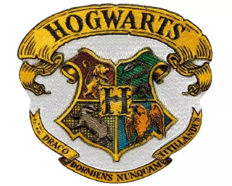 Mono-Quick Aufbügelbild Harry Potter Hogwarts Wappen 1 Stück