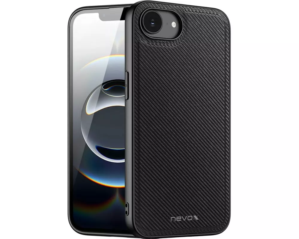 Nevox Back Cover StyleShell NYLO iPhone SE/iPhone 16e Schwarz