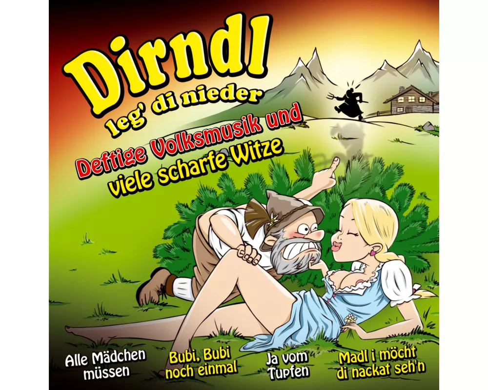 Dirndl leg di nieder inkl.Witze-Deftige