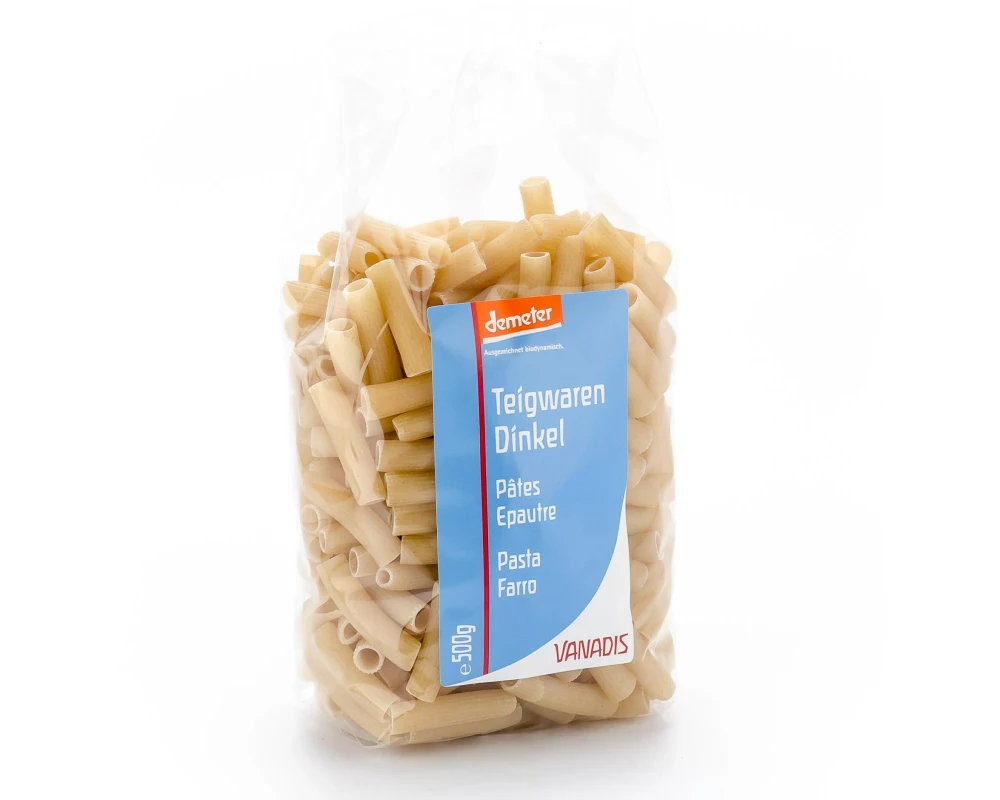 Vanadis Makkaroni Dinkel, Demeter 500 g