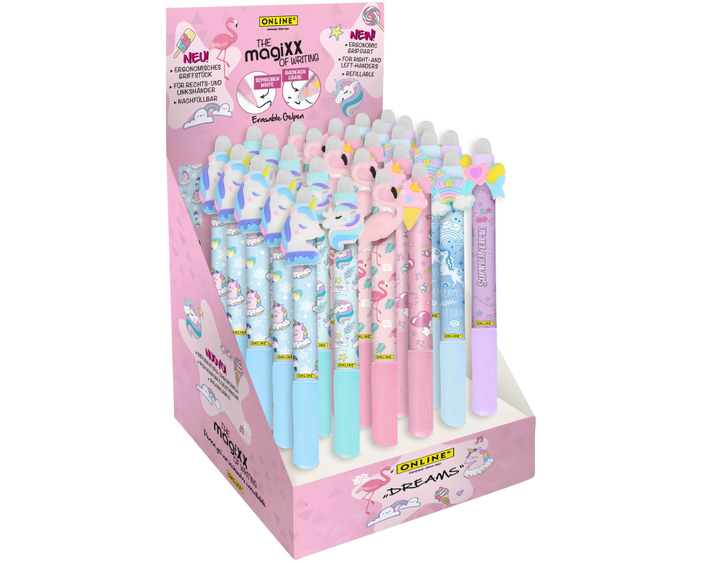 ONLINE Gelschreiber magiXX Fun Dreams 35423/30 Display, assortiert 30 Stück