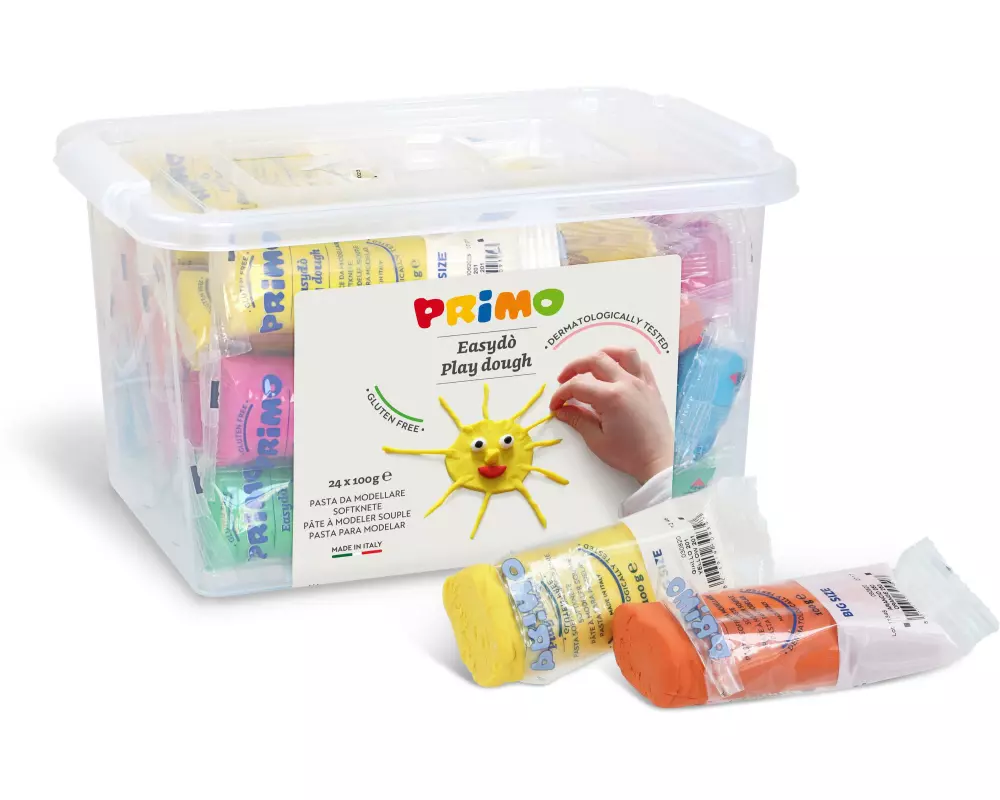 Primo Softknete Box 24 x 100 g, mehrfarbig