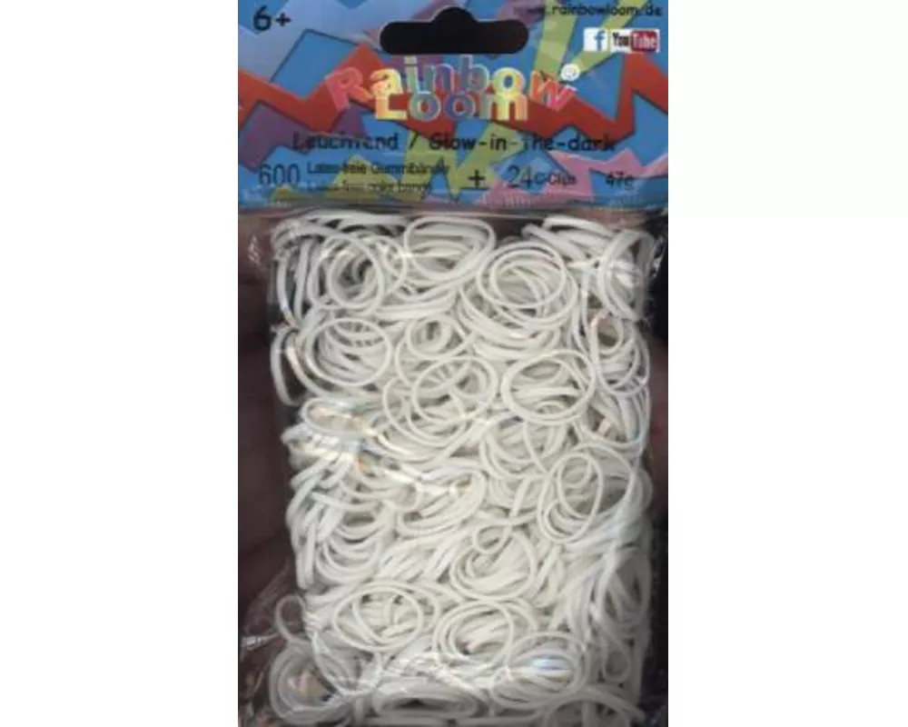 Rainbow Loom Gummibnder Leuchtend / Glow