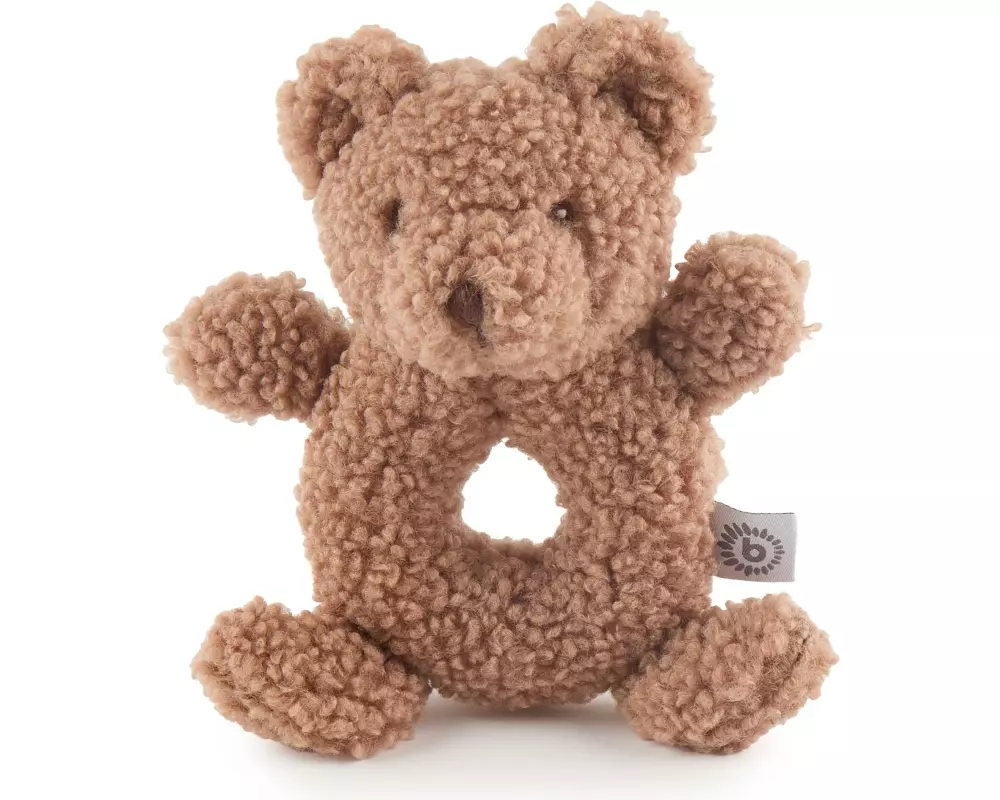 bieco Greifling Bär Mika mit Rassel