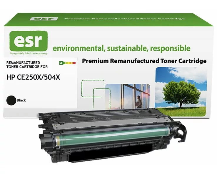 ESR Toner cartridge compatible with HP CE250X/Canon 2645B002 black High Capacity remanufactured 10.500 pages